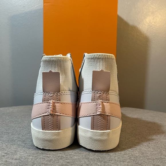 NIKE BLAZER MID '77 JUMBO White/Pink Sneaker Women's Shoe Size 8 DQ1471 101 - Picture 5 of 12